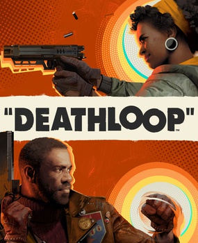 Something's going on between those two Deathloop cover art